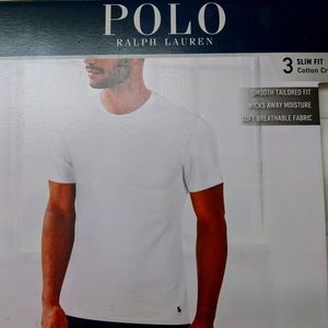 3 pack Polo Ralph Lauren Cotton Slim Fit Men's T shirts